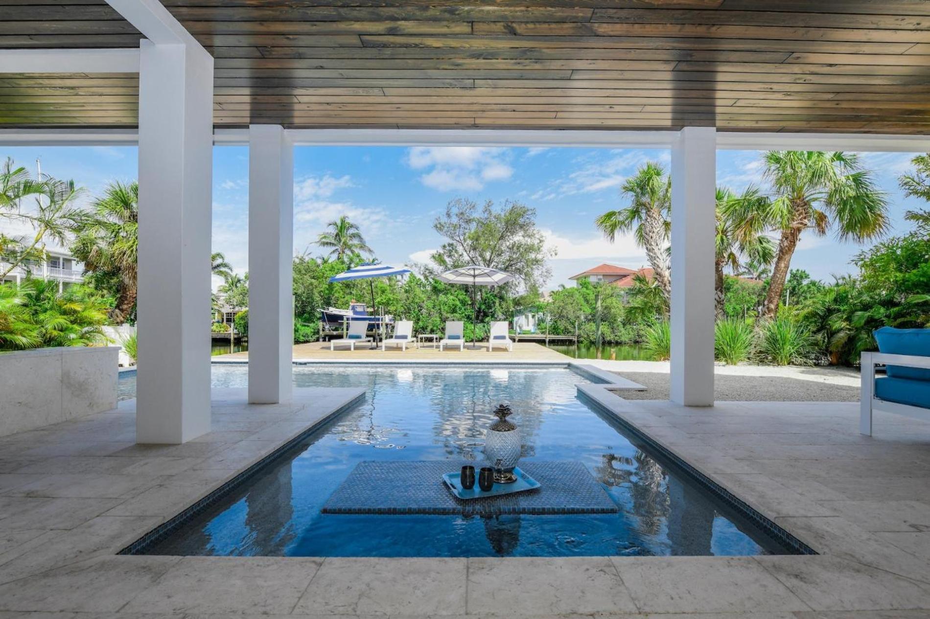 Sea La Vie Beach House - Luxurious 4Br Home W Pool Spa Dock Canal Access On Anna Maria Island Bagian luar foto